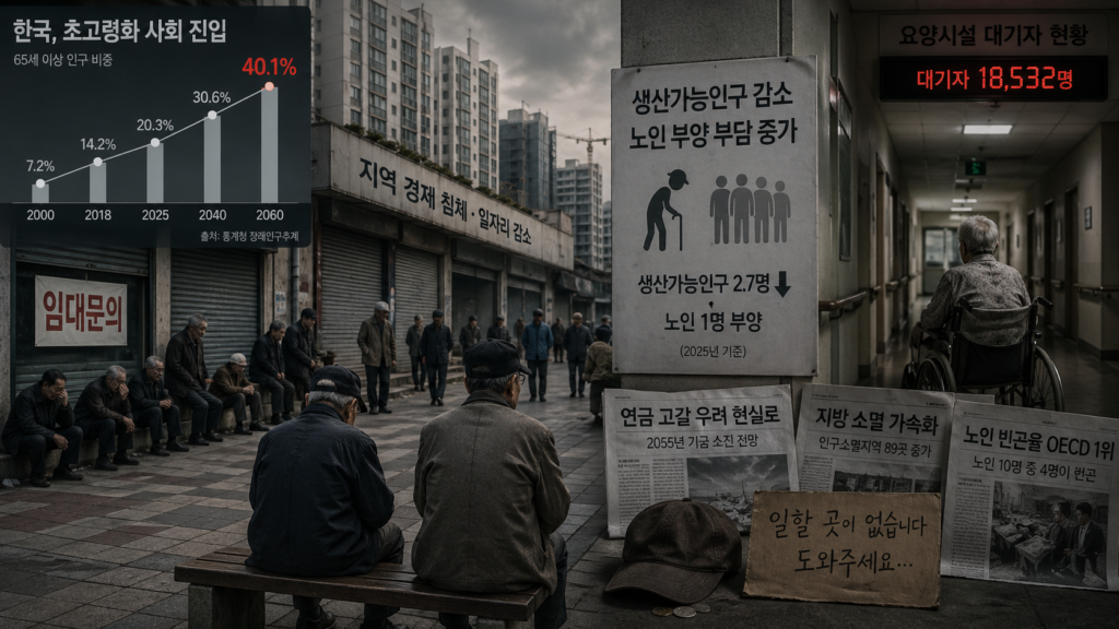 초고령화 사회 문제