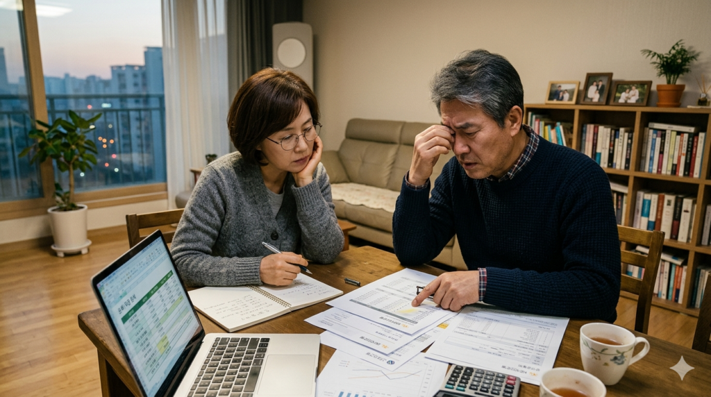50대 자산관리 이미지
