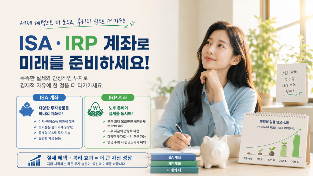 ISA,IRP계좌 추천 ETF