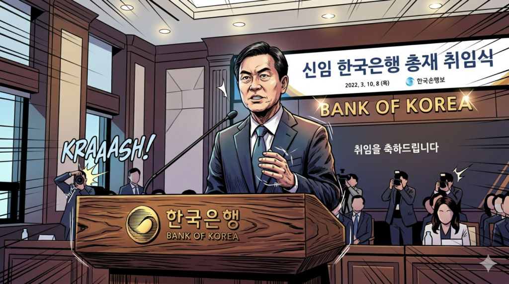 2026년 신임 한국은행 총재 취임 이미지