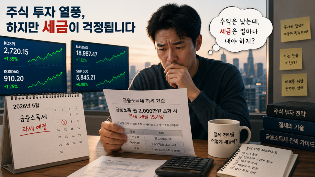 금융소득세 과세에 따른 고민