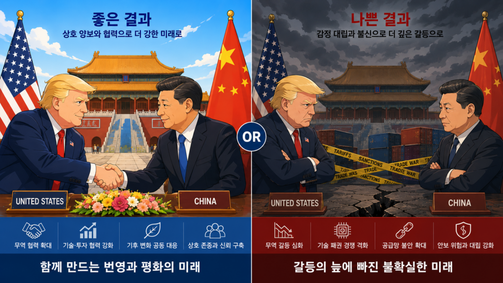 트럼프 시진핑 미중정상회담 예측 시나리오