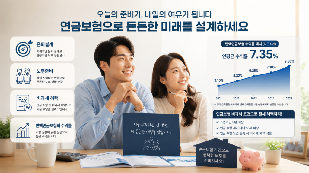 연금보험 비과세 혜택, 절세혜택