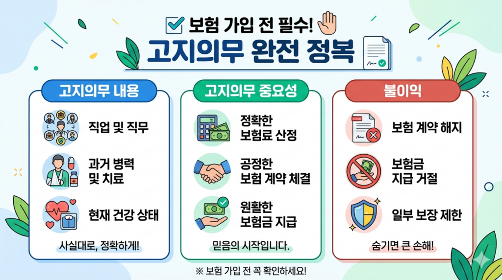 보험 고지의무 분석